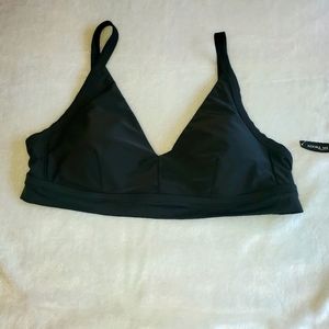 Adore Me Swimsuit Bikini Top Black Bra Style sz 1X